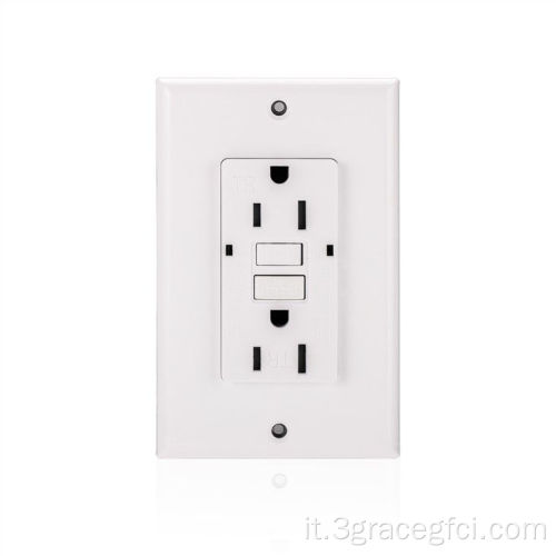 Outlet di ricettacolo americano standard con manomissione resistente